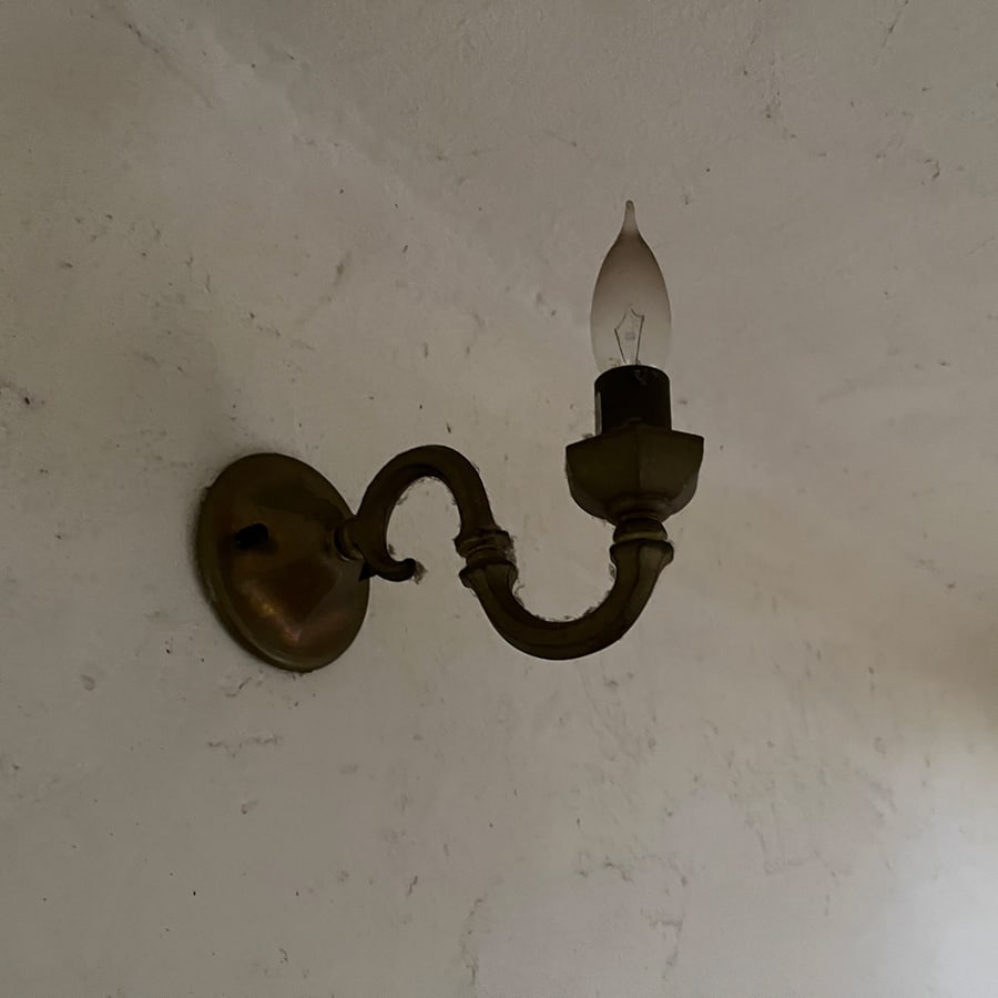 壁付け照明の写真
